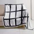 Custom design Prosub sublimation blanket with tassel blanket